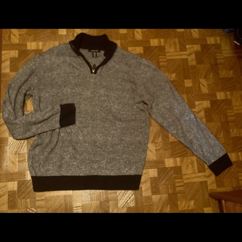 Mark Law Quarter Zip Knitted Sweater